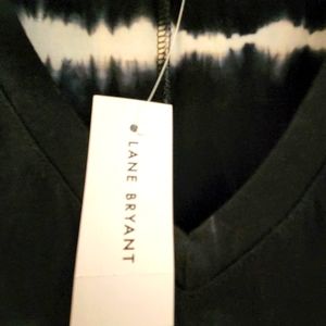 NWT!! Tie dyed short sleeve cold shoulder knit dress